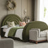 Archer Moss Green Velvet Ottoman TV Bed - daals