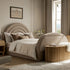 Archer Taupe Boucle Ottoman TV Bed - daals