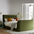 Hadley Moss Green Velvet Ottoman TV Bed - daals