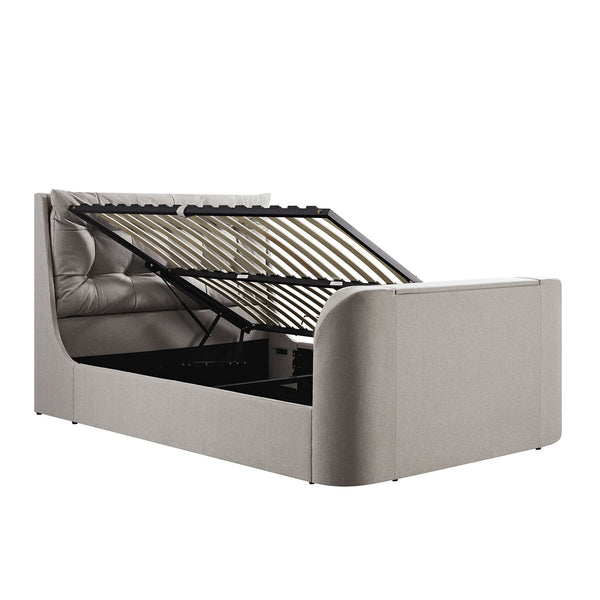 Hadley Stone Fabric Ottoman TV Bed
