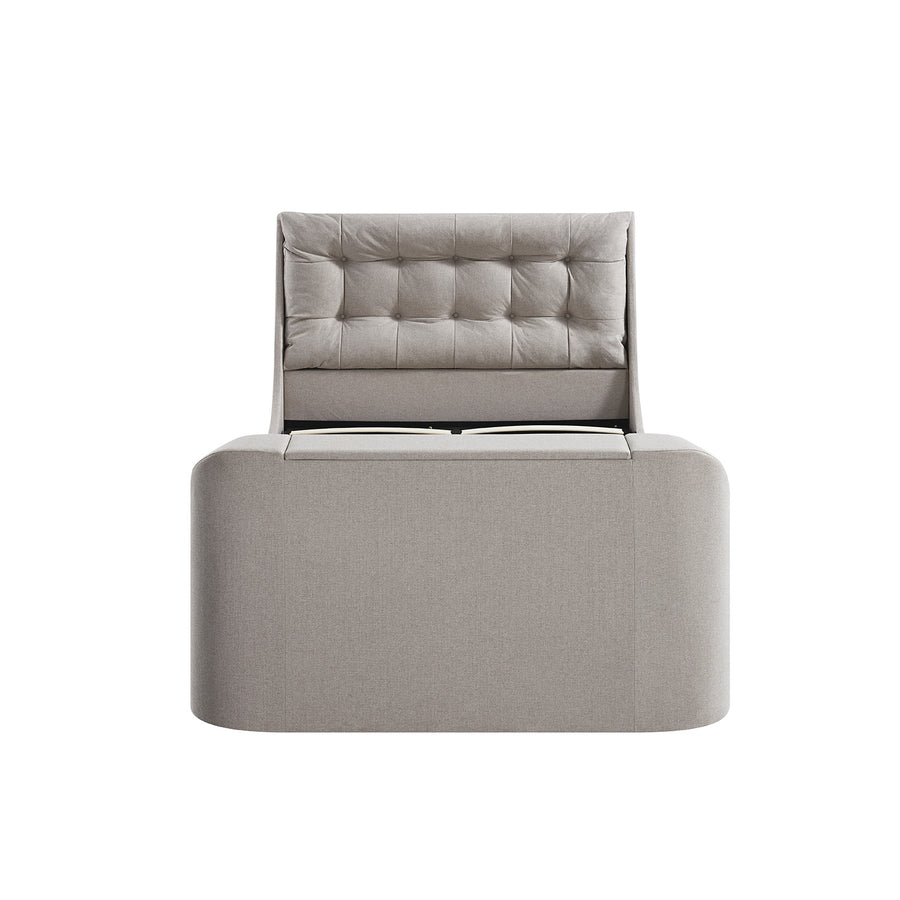 Hadley Stone Fabric Ottoman TV Bed