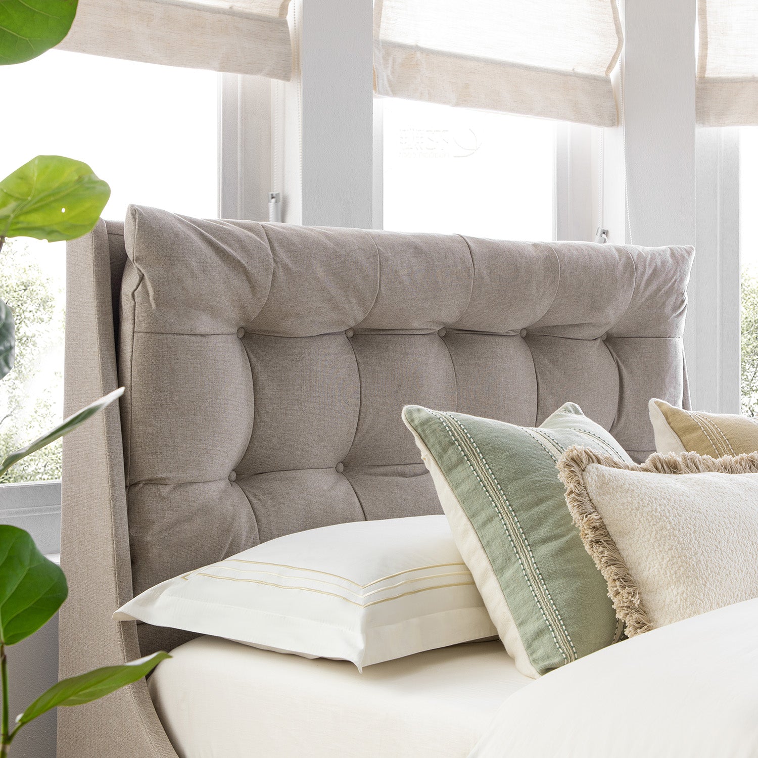 Hadley Stone Fabric Ottoman TV Bed