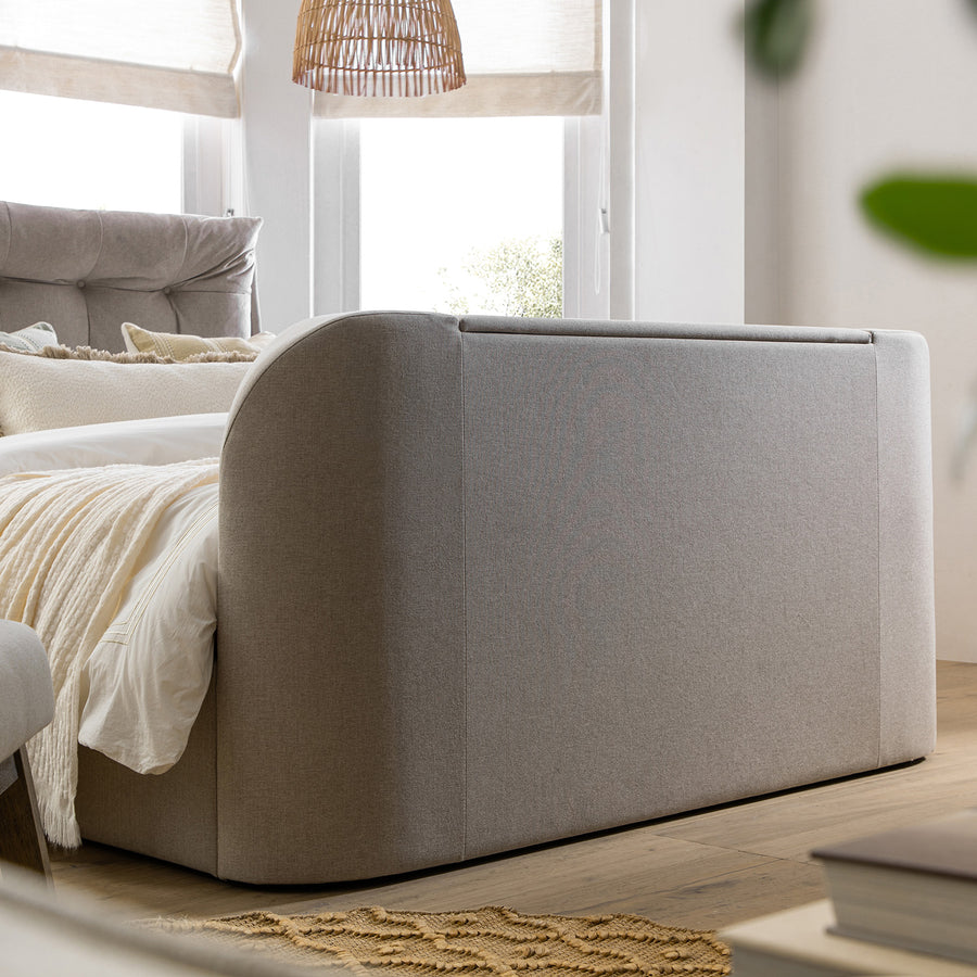 Hadley Stone Fabric Ottoman TV Bed