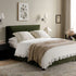Kricia Upholstered Storage Bed with Pillow Headboard, Moss Green Velvet - daals