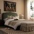 Rosamund Ottoman Storage Bed, Dried Herb Mohair - daals