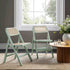 Frances Set of 2 Folding Cane Rattan Chairs, Mint - daals