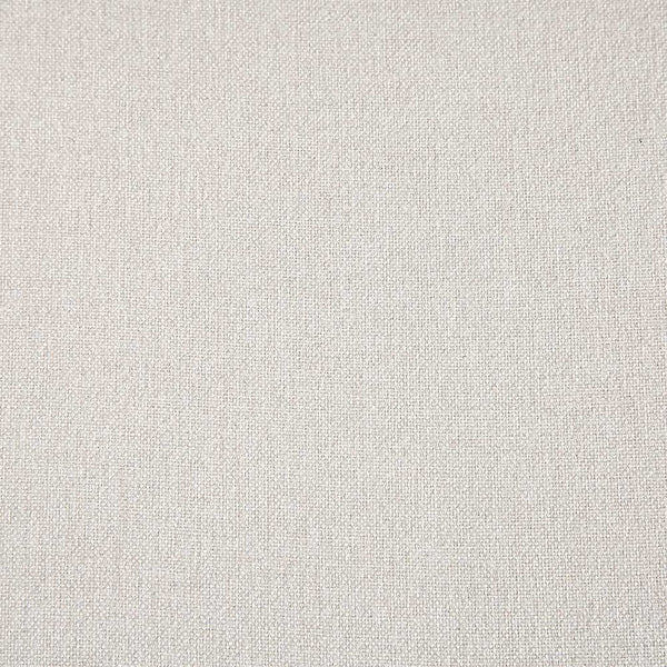 Hansel Upholstered Padded Dining Chair, Beige Fabric and Natural Frame