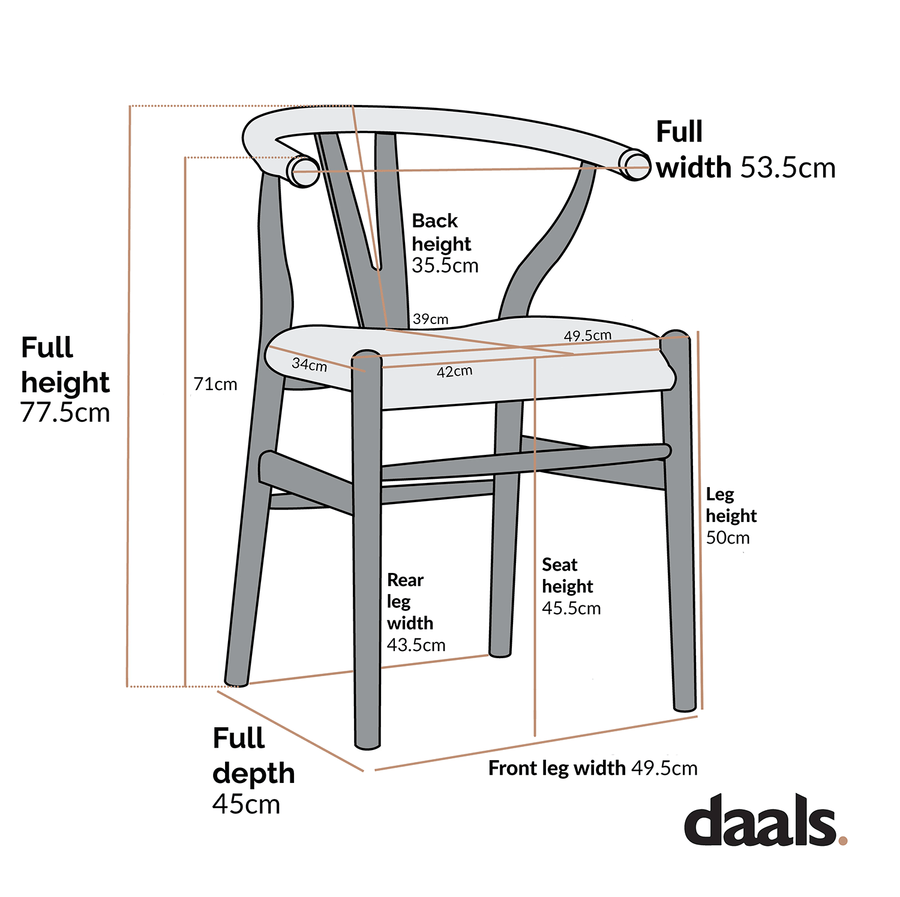 Hansel Upholstered Dining Chair, Taupe Frame with Oatmeal Fabric