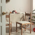 Tama Dining Chair, Ecru Boucle | Natural Oak Frame - daals
