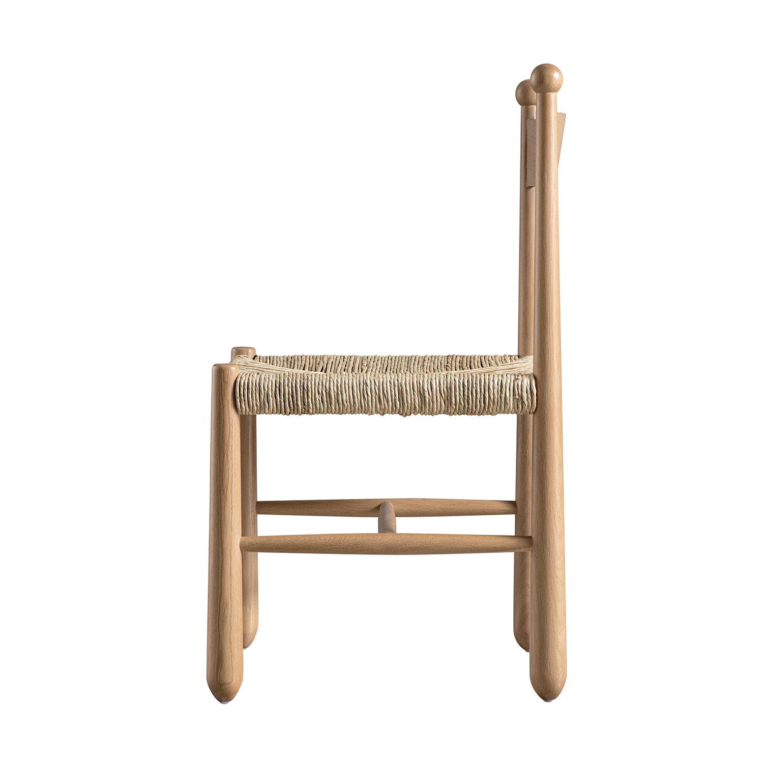Tama Dining Chair, Woven Seagrass | Natural Solid Oak Frame