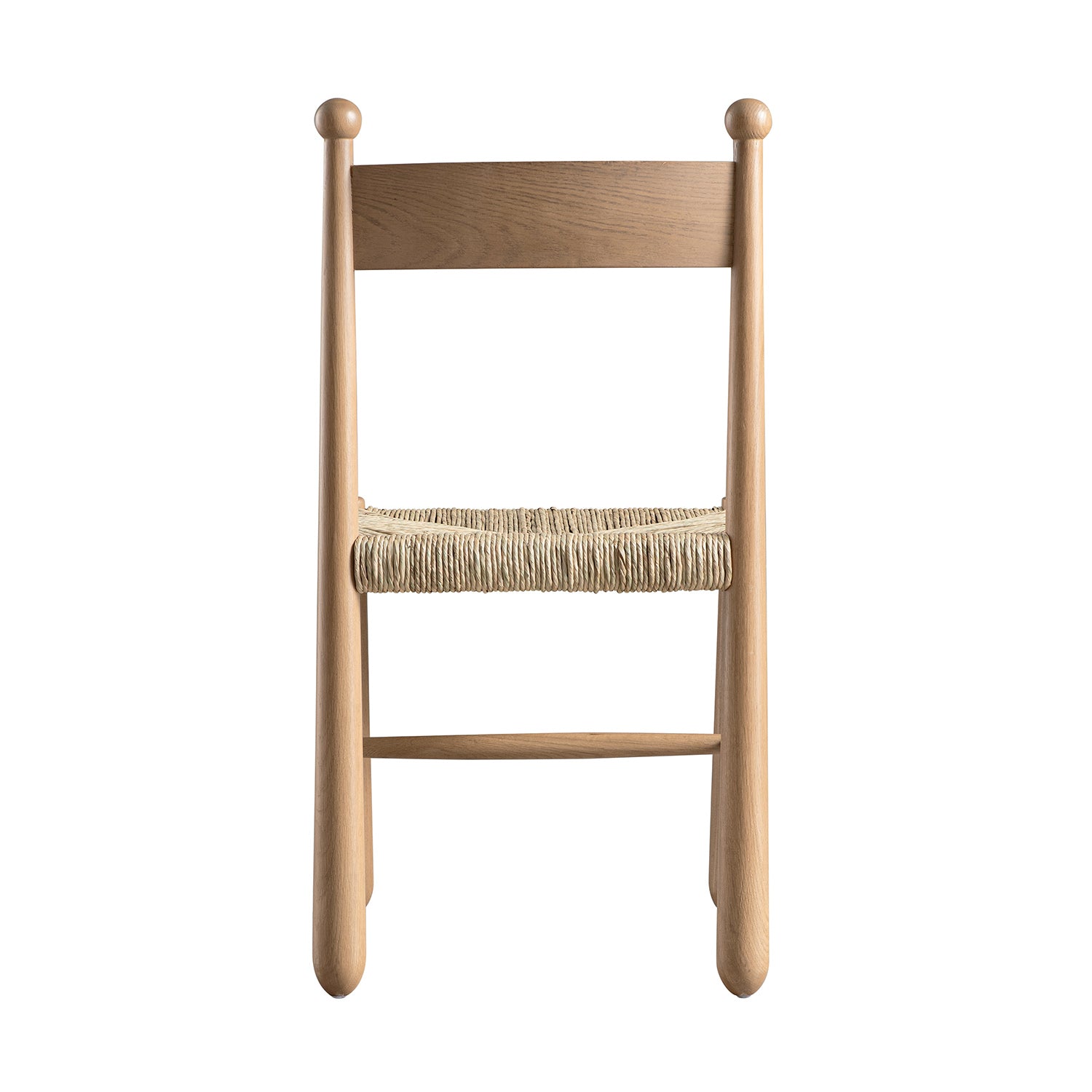 Tama Dining Chair, Woven Seagrass | Natural Solid Oak Frame