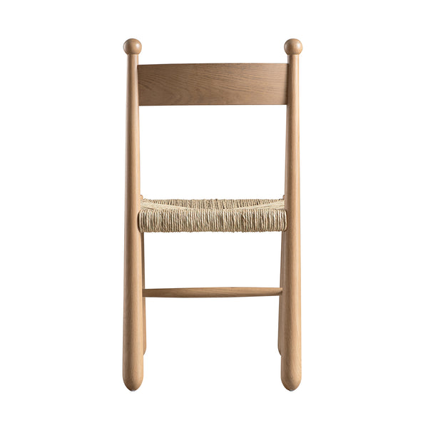 Tama Dining Chair, Woven Seagrass | Natural Solid Oak Frame