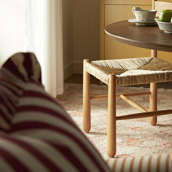 Tama Dining Chair, Woven Seagrass | Natural Solid Oak Frame