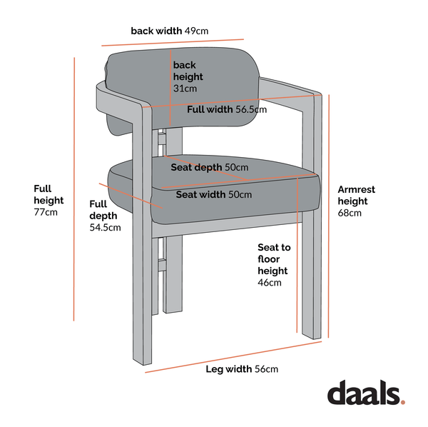 Stanford Curved Oak Frame Upholstered Chair, Champagne Velvet Black Frame