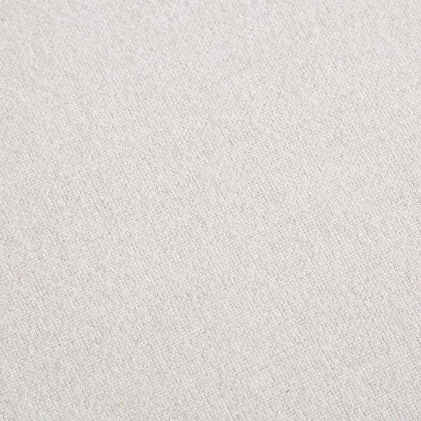 Pienza Cane Sofa Bed, Beige Woven Fabric with Natural Solid Oak Frame