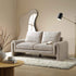 Hampstead Taupe Boucle Curved 2 - Seater Sofa - daals