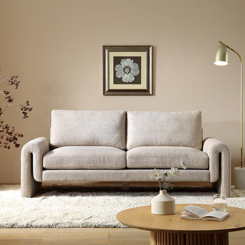Hampstead Curved Boucle Sofas