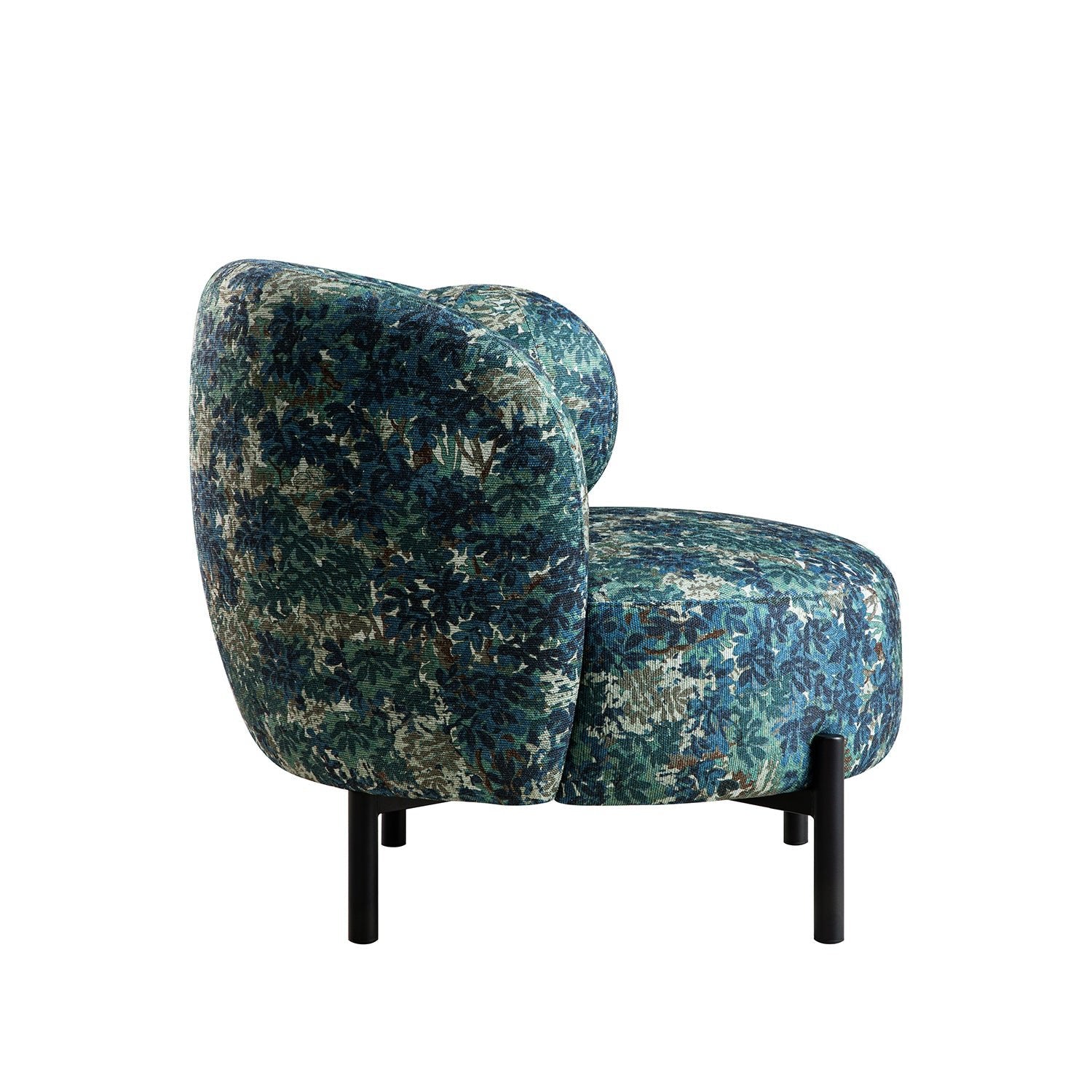 Amboise Armchair with Ball Cushion, Julien Linen Blend