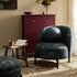 Amboise Armchair with Ball Cushion, Julien Linen Blend - daals