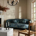 Amboise 3 - Seater Curved Sofa with Ball Cushions, Julien Linen Blend - daals