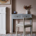 Chantilly Mid Grey Carved Console/ Dressing Table - daals