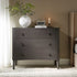 Thalia Concave Chest of Drawers, Silver Oak - daals