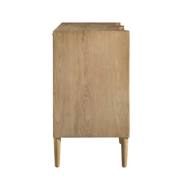 Thalia Concave Double Chest of Drawers, Natural