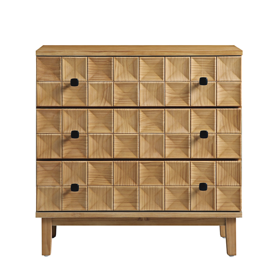 Gibbs Chest of 3 Drawers, Natural - daals