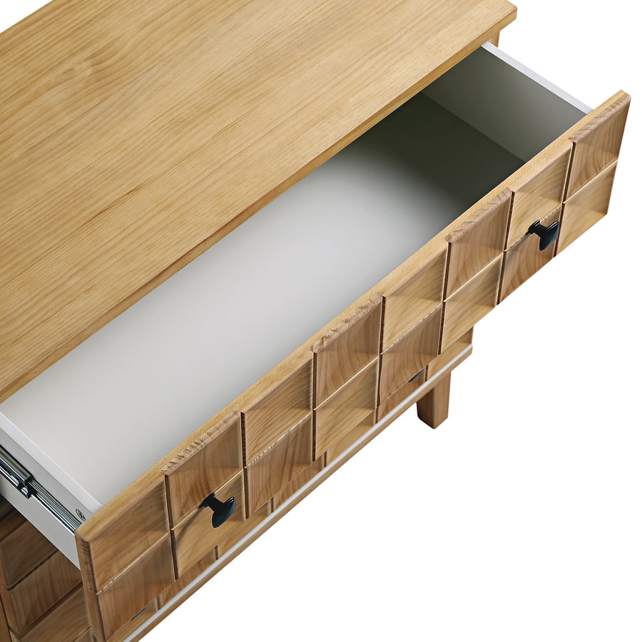 Gibbs Chest of 3 Drawers, Natural - daals