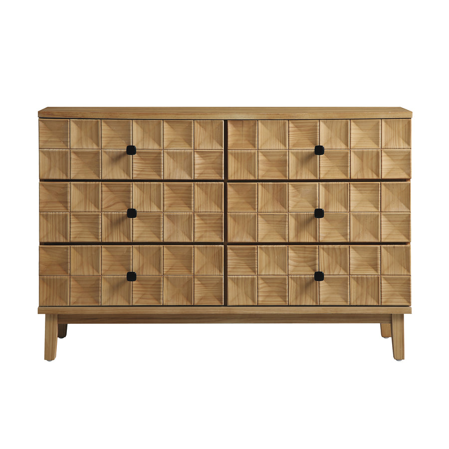 Gibbs Chest of 6 Drawers, Natural - daals