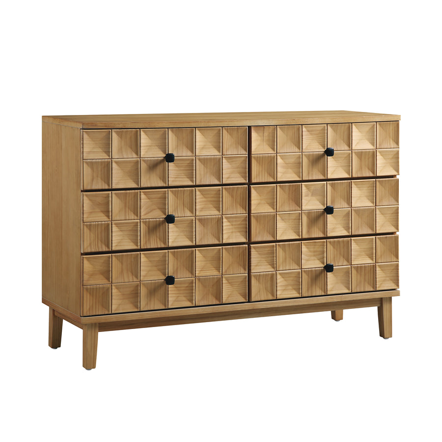 Gibbs Chest of 6 Drawers, Natural - daals