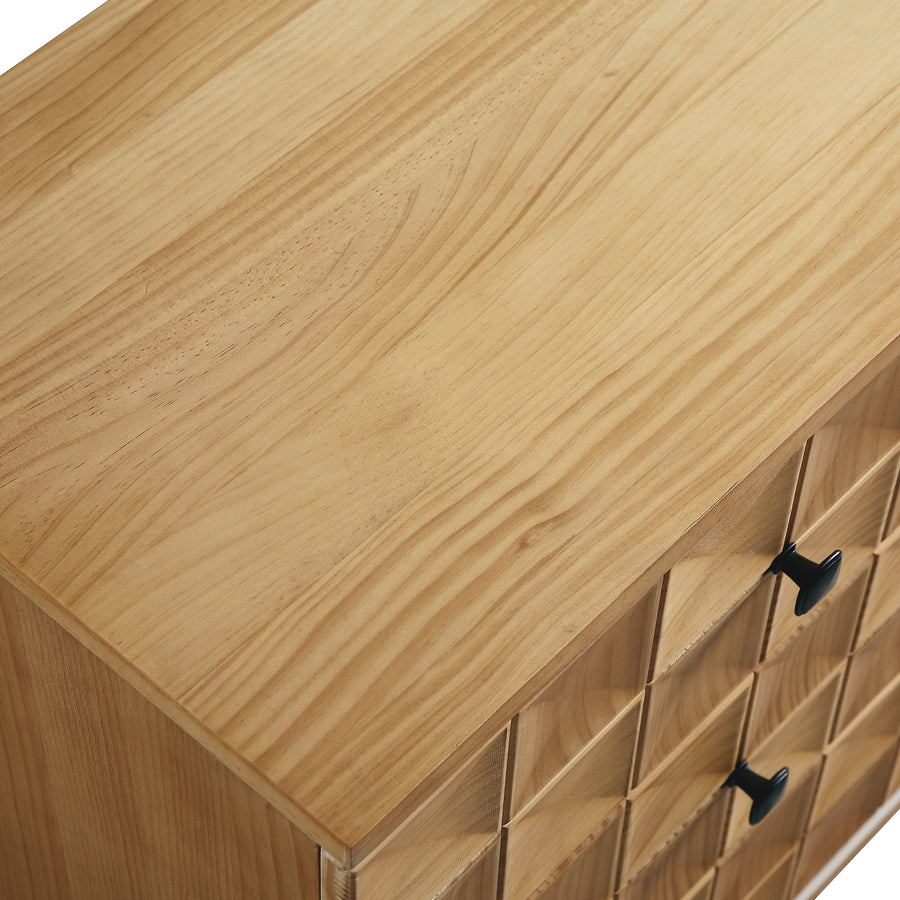 Gibbs Chest of 6 Drawers, Natural - daals