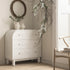 Maude Chest of 3 Drawers, Washed White Ash - daals