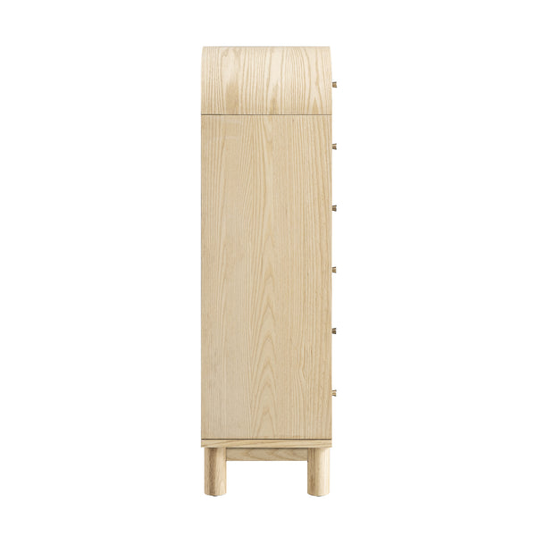 Maude Tall Chest, Natural Ash