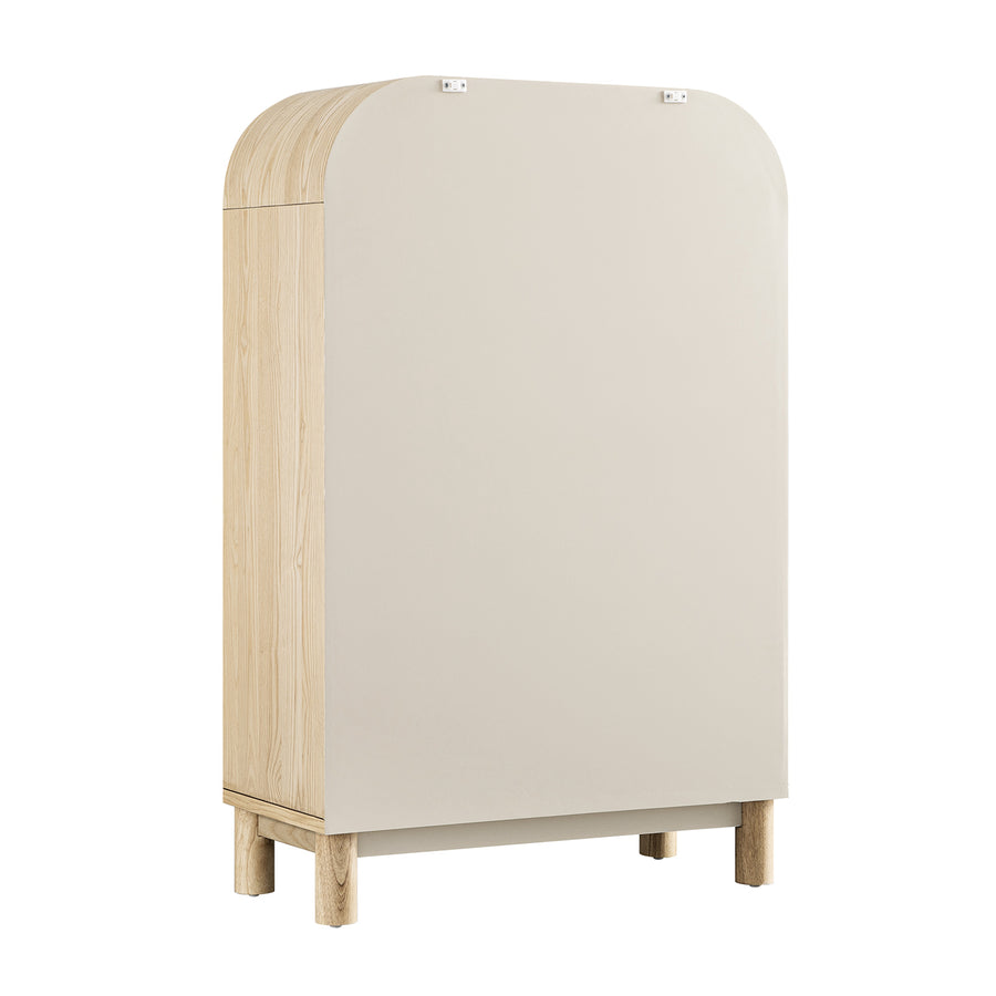Maude Tall Chest, Natural Ash
