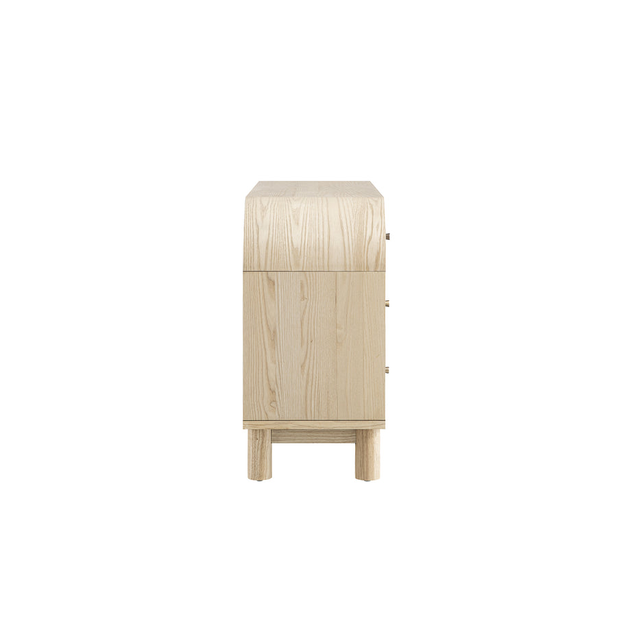 Maude 9 Drawer Chest, Natural Ash