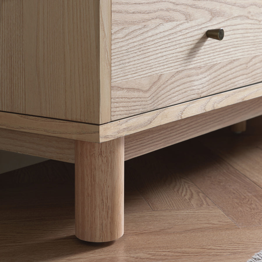 Maude 9 Drawer Chest, Natural Ash