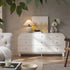 Maude 9 Drawer Chest, Washed White Ash - daals