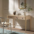 Thalia Concave Dressing Table, Natural - daals