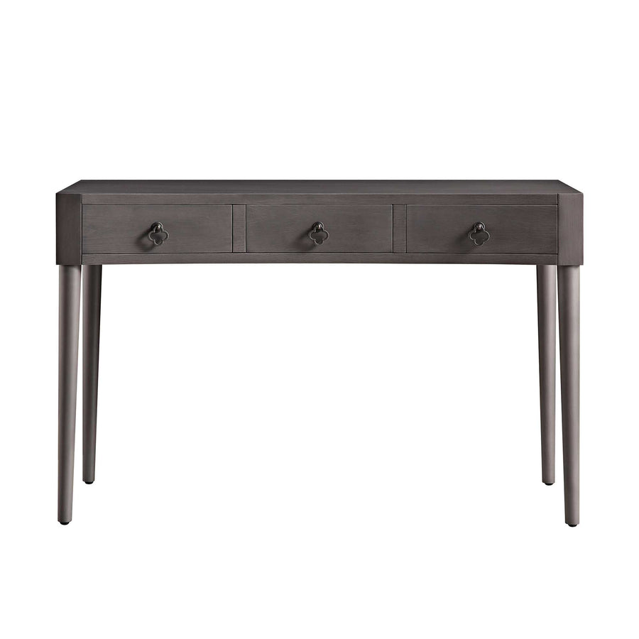 Thalia Concave Dressing Table, Silver Oak