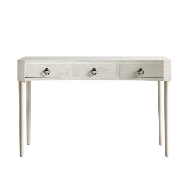 Thalia Concave Dressing Table, Washed White