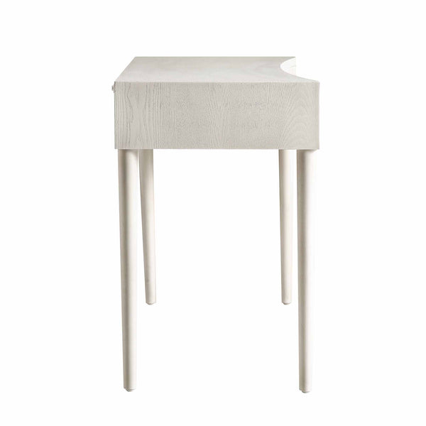 Thalia Concave Dressing Table, Washed White