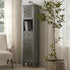 Chantilly Mid Grey Carved Bathroom Tallboy Cabinet - daals