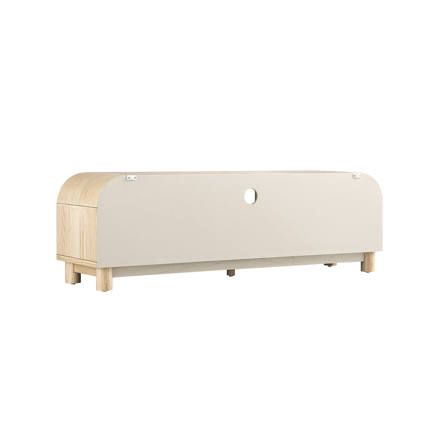 Maude TV Unit, Natural Ash