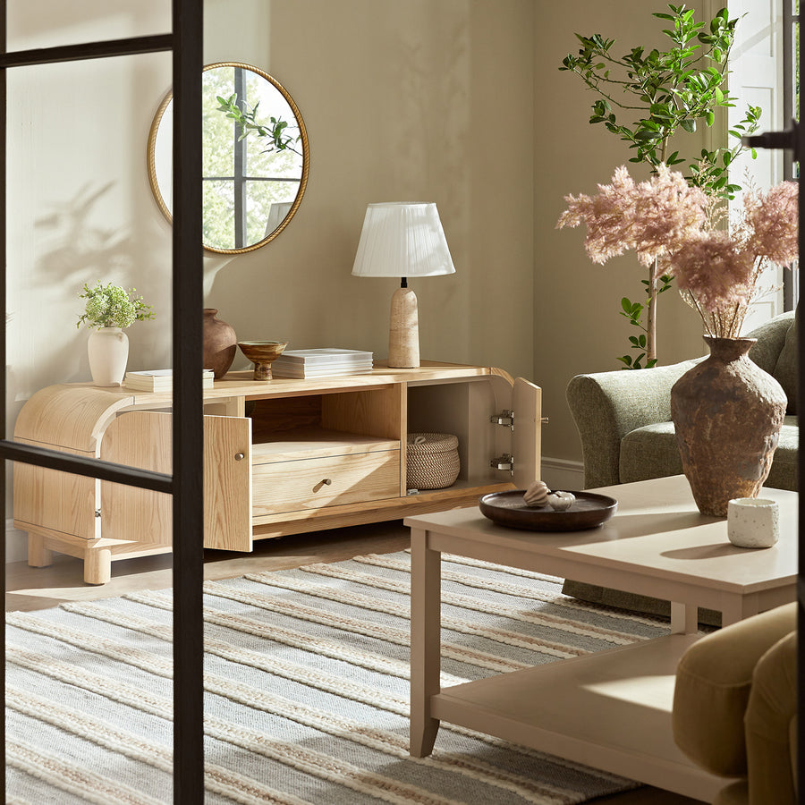 Maude TV Unit, Natural Ash