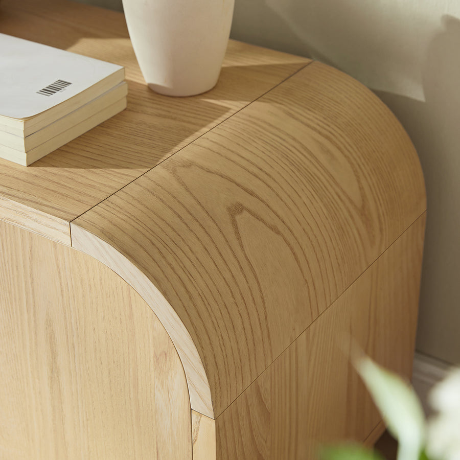Maude TV Unit, Natural Ash