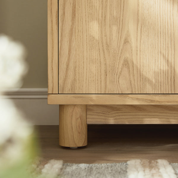 Maude TV Unit, Natural Ash - daals