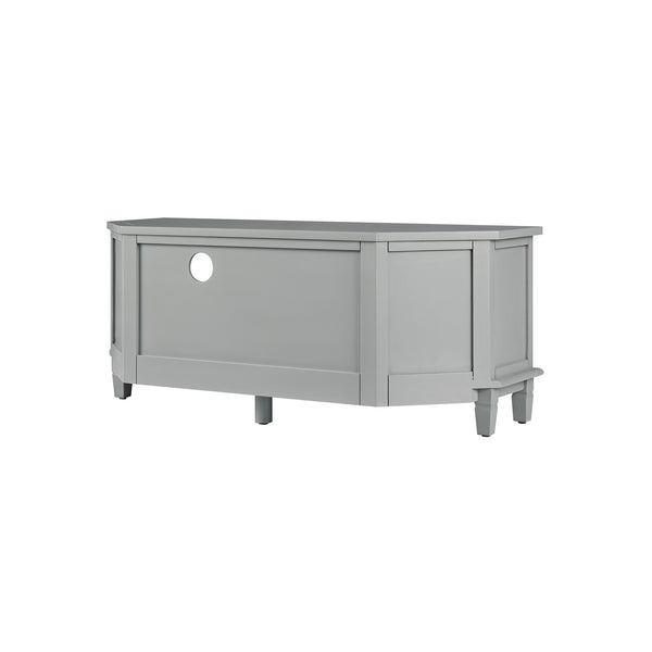 Chantilly Mid Grey Corner TV Unit - daals