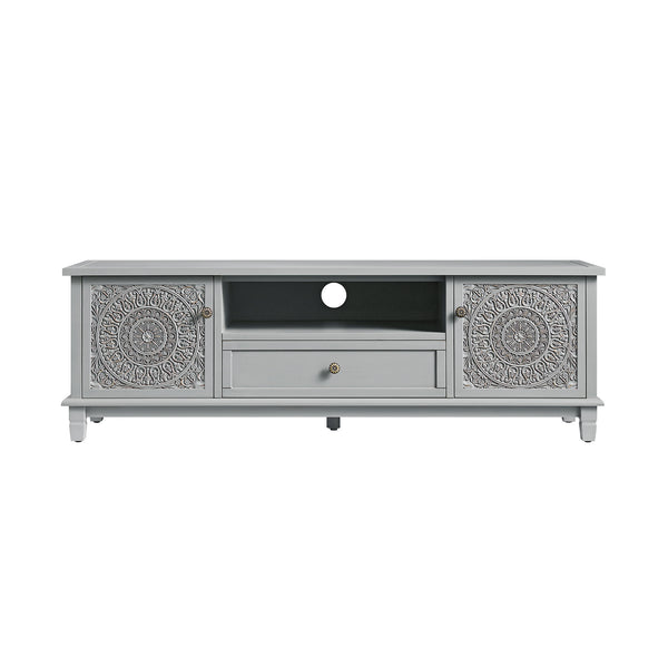 Chantilly Mid Grey 150cm Wide TV Unit - daals