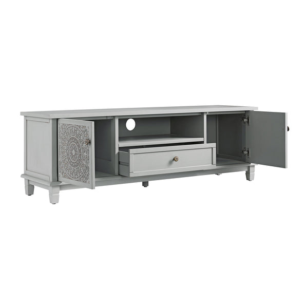Chantilly Mid Grey 150cm Wide TV Unit